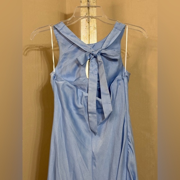 Hello Molly Elegant Blue Sleeveless Dress Sz M - Picture 4 of 8